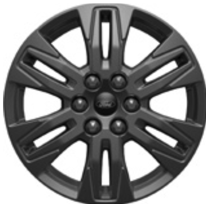<b> Leichtmetallräder 6,5 x 17</b> <br> in Premium Lackierung Carbonised Gray mit 215/60 R17C 109/107T Reifen