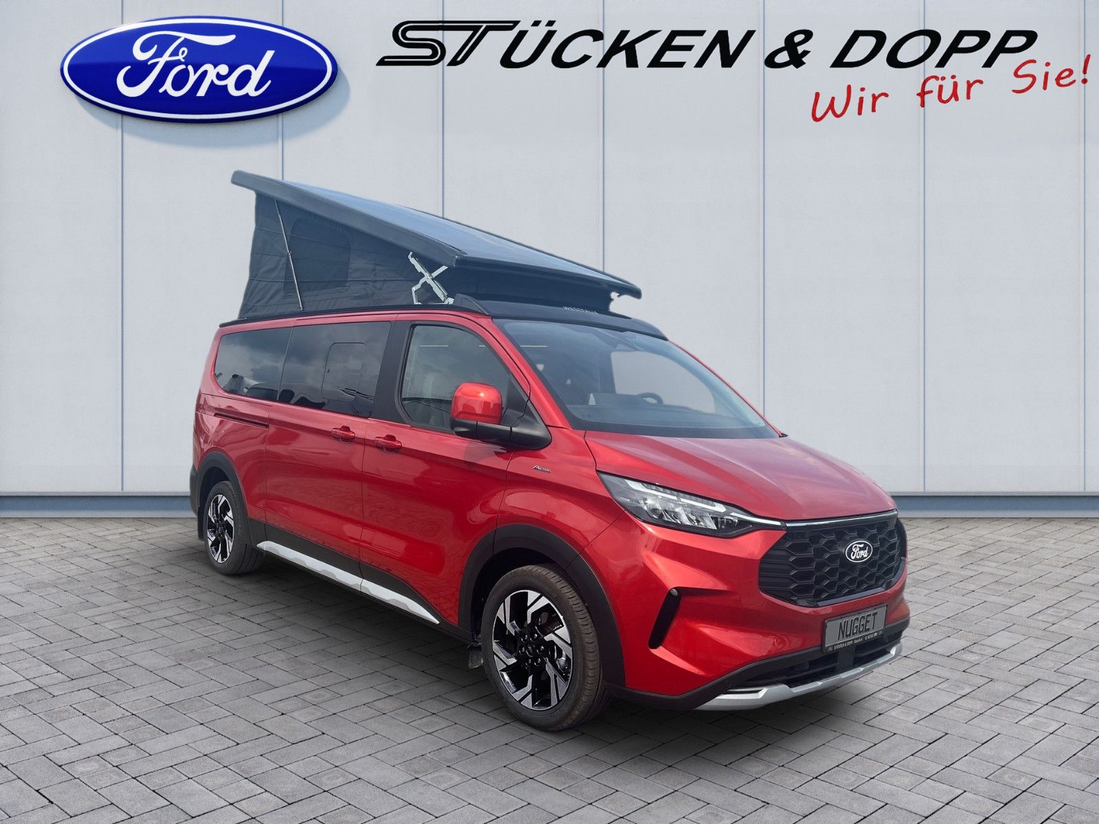 Fahrzeugabbildung Ford Nugget Plus AD Active 0,99 % Finanzierung
