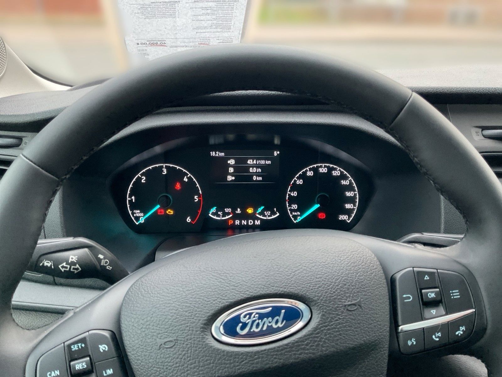 Fahrzeugabbildung Ford Transit Trend L3H3 Beifahrer Einzelsitz