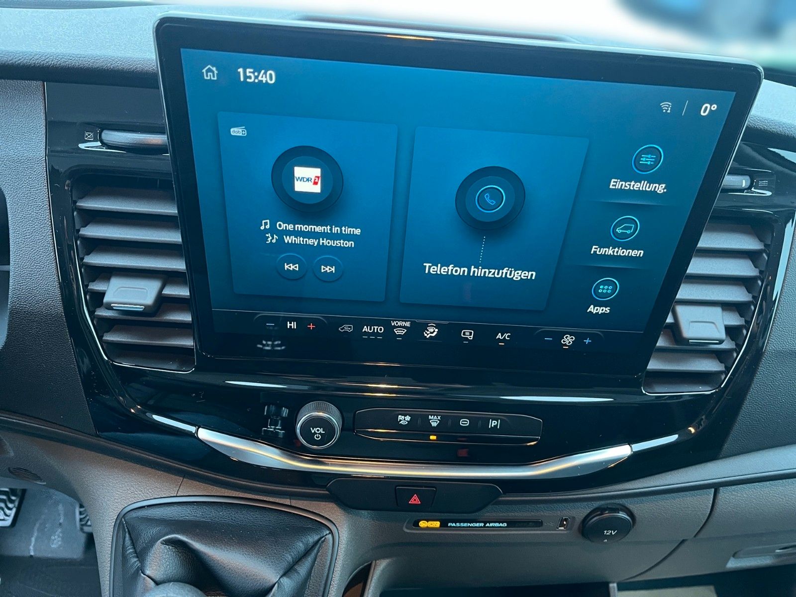 Fahrzeugabbildung Ford Transit Trend L2H3 Beifahrer Einzelsitz