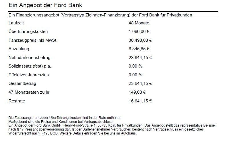 Fahrzeugabbildung Ford Tourneo Courier Active