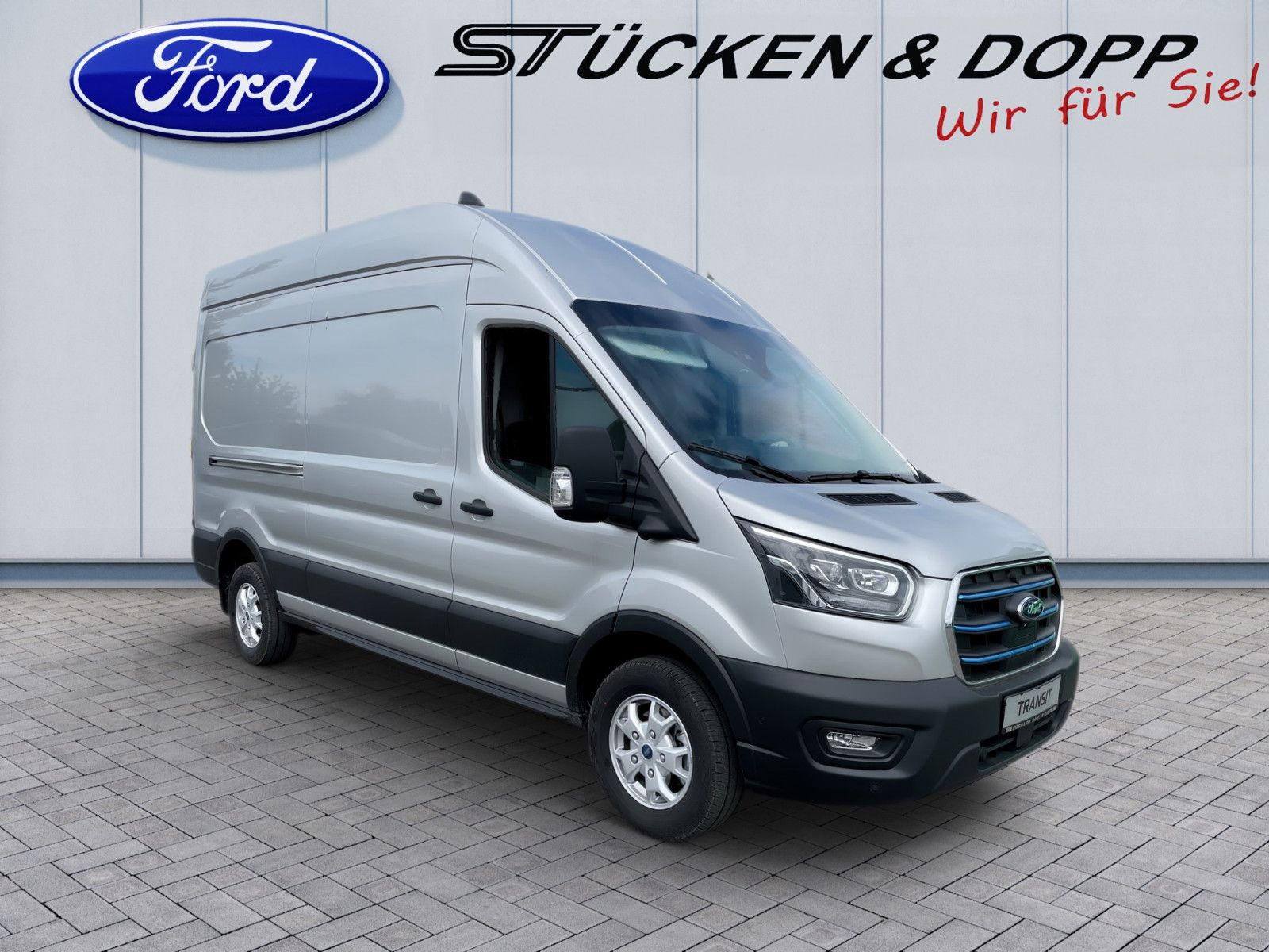 Fahrzeugabbildung Ford E- Transit Kasten 350 L3 H3 Trend Einzelbeifahre