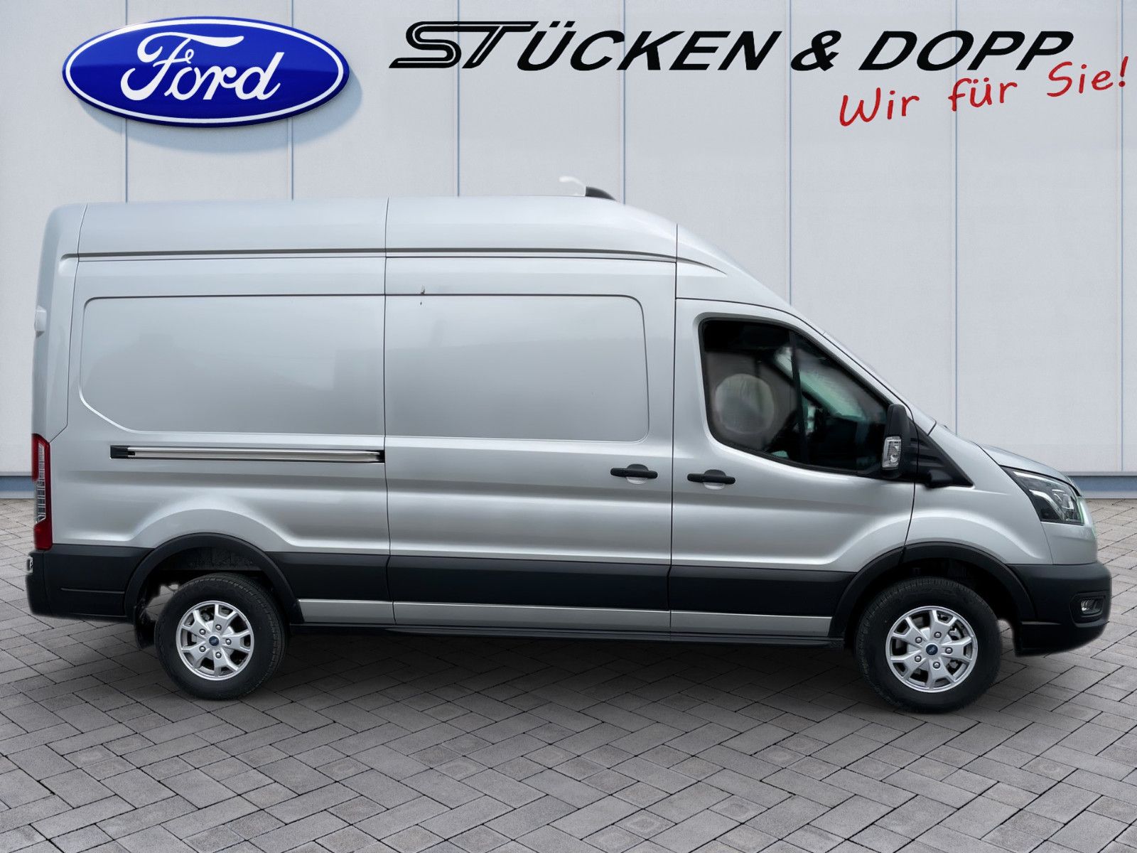 Fahrzeugabbildung Ford E- Transit Kasten 350 L3 H3 Trend Einzelbeifahre