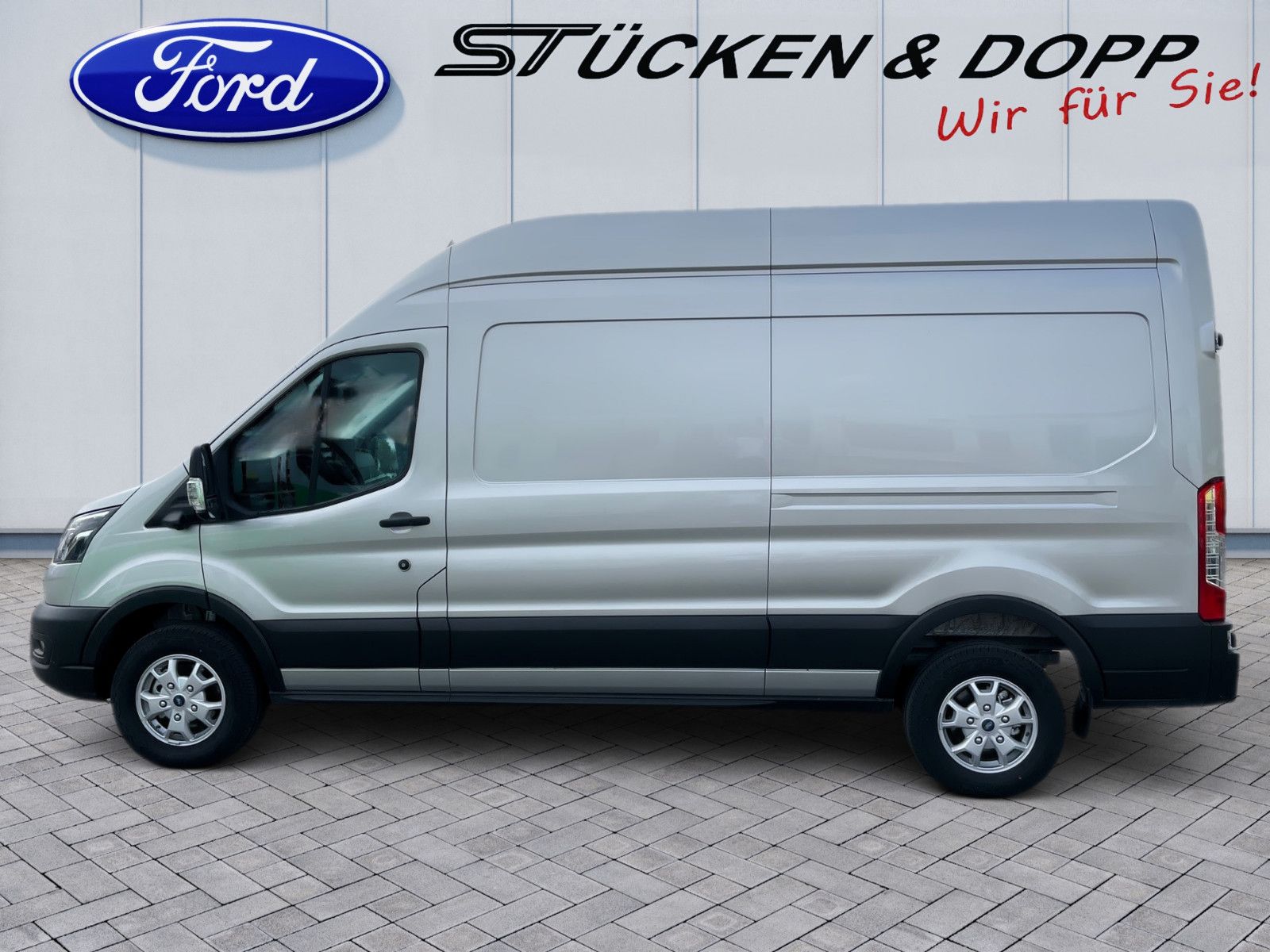 Fahrzeugabbildung Ford E- Transit Kasten 350 L3 H3 Trend Einzelbeifahre